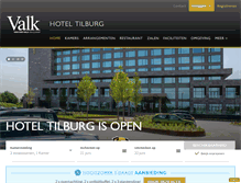 Tablet Screenshot of hoteltilburg.nl